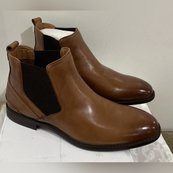STEVE MADDEN ANSARI MEN’S BUTTER SCOTCH  ANKLE BOOT main image 9